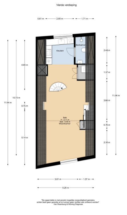 Vierde verdieping 2D